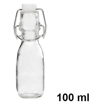 volila Botes Cristal Pequeños - 24 Mini Botellas de 60 ml - Incluyen  Tapones, Pegatinas, Embudos, Rotulador y Cepillo - Botellas Pequeñas para